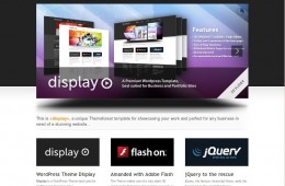 Web corporativa visual – Display