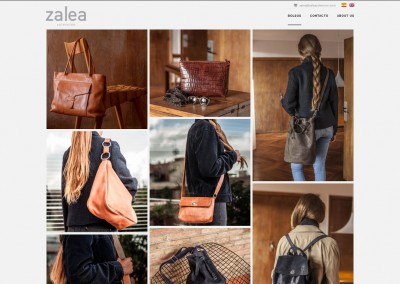 Web de venta online – Zalea